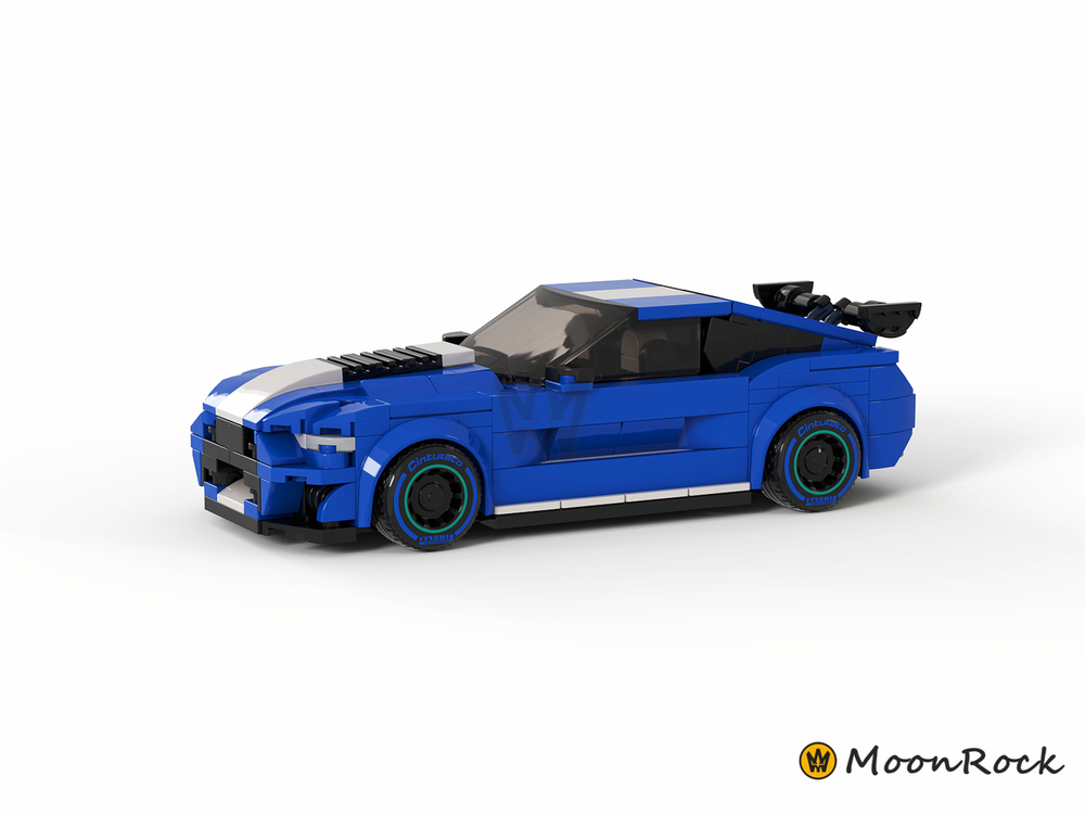 LEGO MOC Ford Mustang Shelby GT500 by moonrockmoc | Rebrickable - Build ...