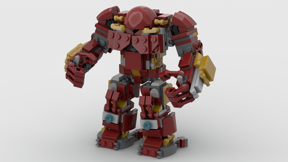 LEGO MOC MCU Hulkbuster - Iron Man Mark XLIV Mk 44 by BigJudge