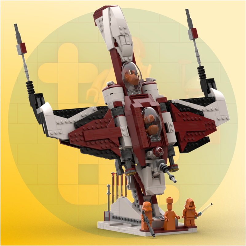 LEGO MOC 75333 - 75342 - ARC-170 Starfighter - 187th Legion