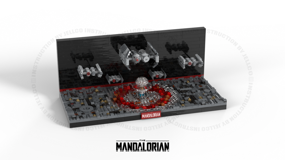 LEGO MOC Micro Diorama : Mandalorian Season 3 Episode 1 : PIRATE