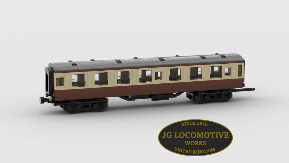 LEGO MOC British Rail Mk1 Blank Coach (7W) by JG Locomotive Works ...