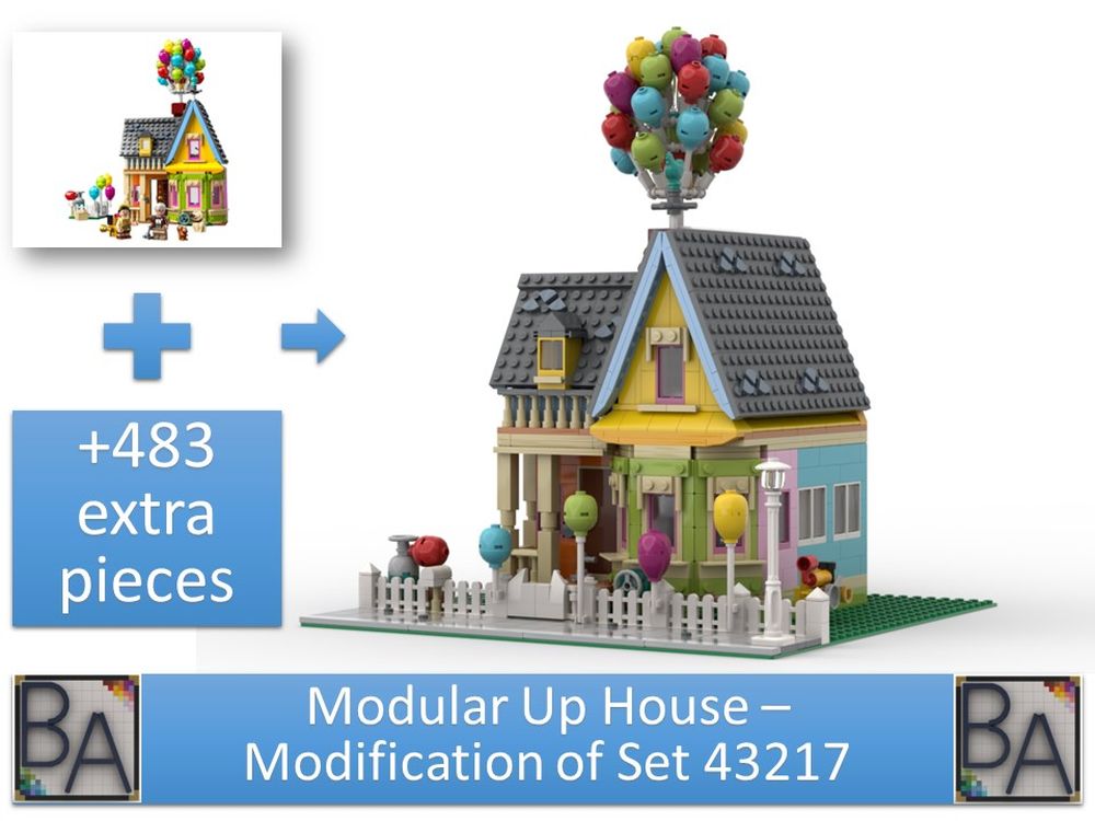 IF LEGO 43217 UP House was 18+ CREATOR EXPERT SET (INSTRUCTIONS) 