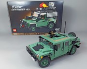 LEGO Humvee MOCs with Building Instructions