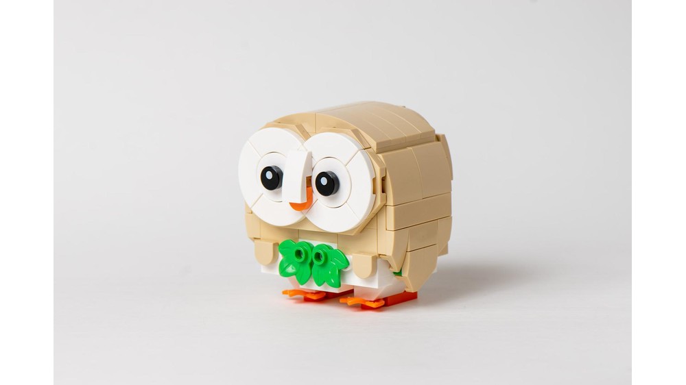 LEGO MOC-145301 Rowlet by ayayop | Rebrickable - Build with LEGO