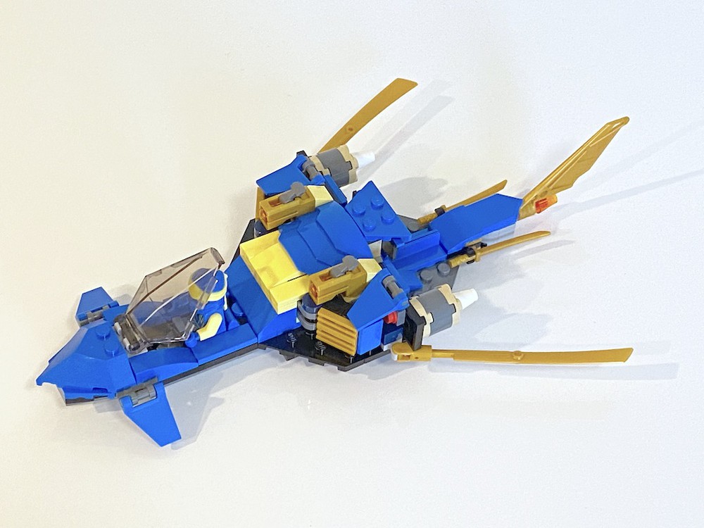 LEGO MOC 71784 Blue Wasp by Stroked_not_Dead. | Rebrickable - Build ...