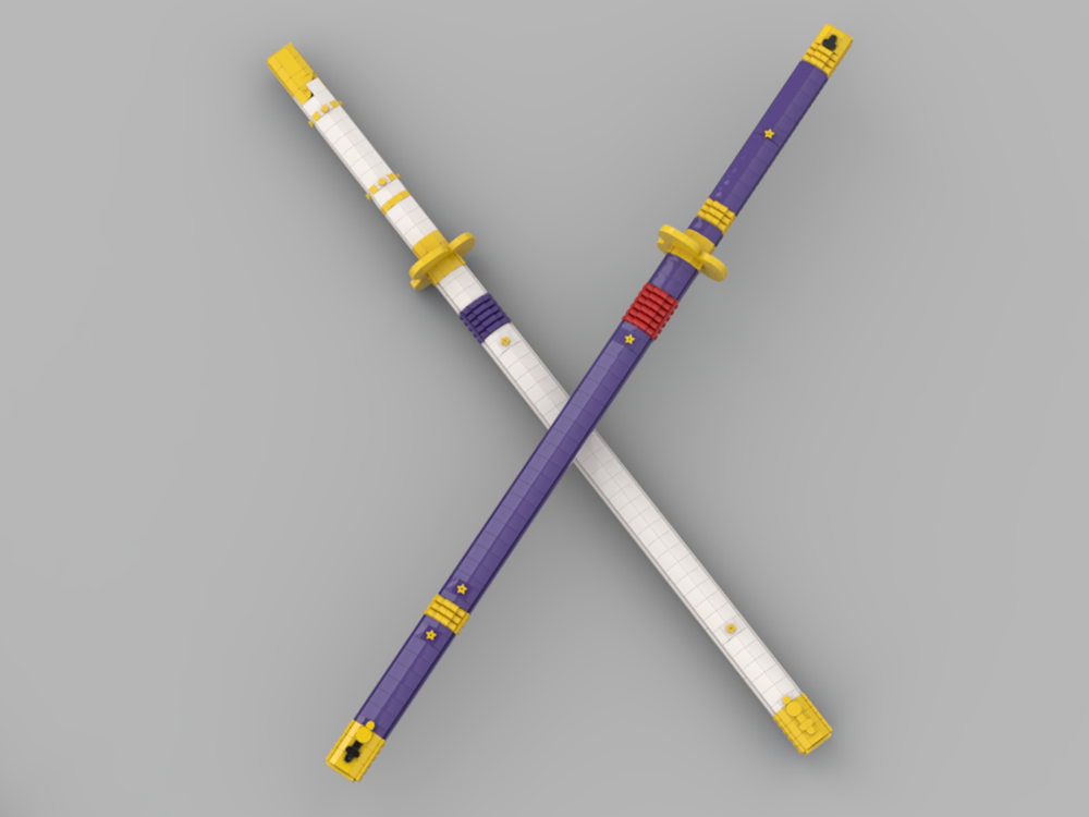 LEGO MOC Oden's Swords by AverageBuilder