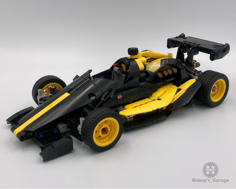 LEGO MOC 42151 80's IndyCar by Bennys_Garage | Rebrickable - Build