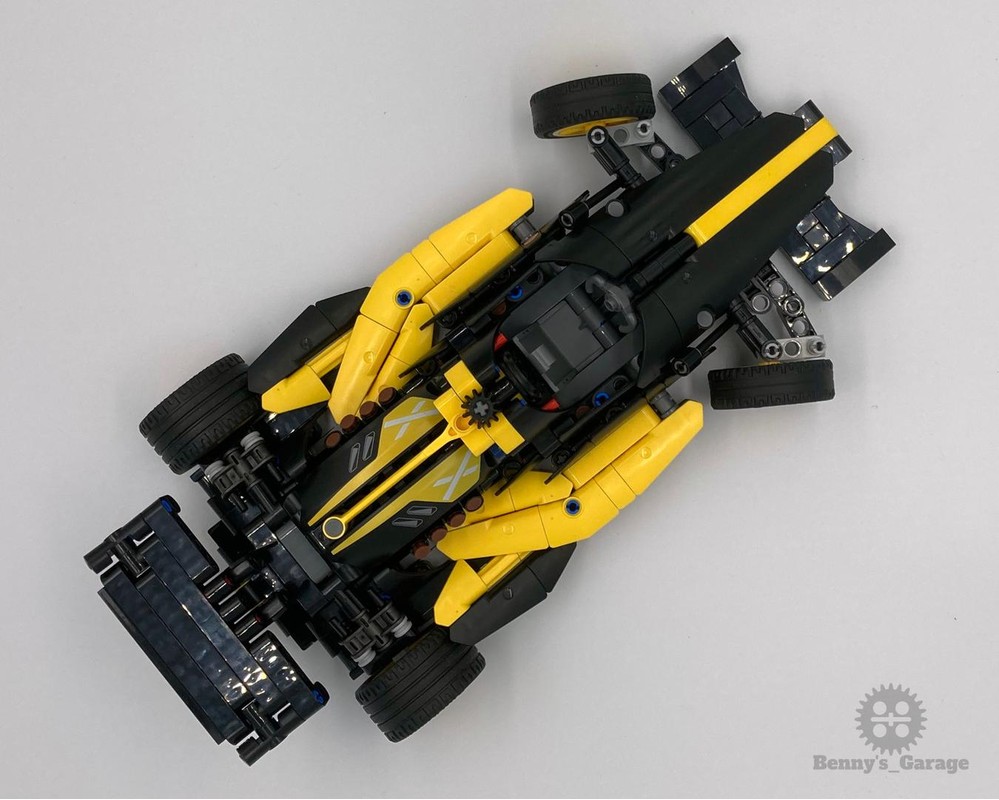 LEGO MOC 42151 80's IndyCar by Bennys_Garage | Rebrickable - Build