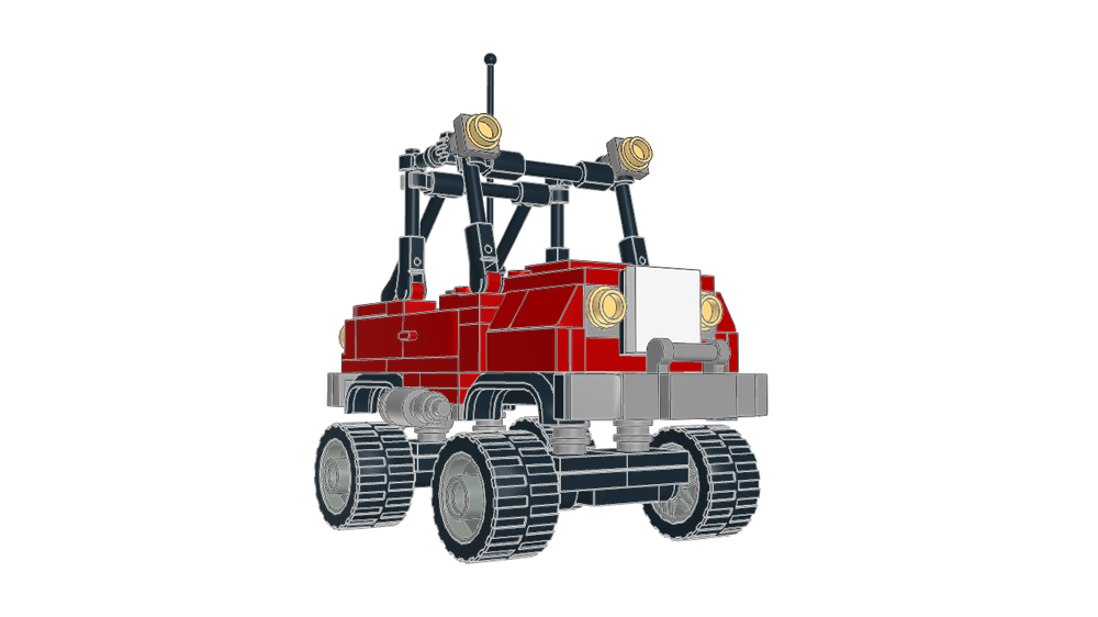 LEGO MOC Hill Climb Racer MK2 by mario.bodemann Rebrickable Build