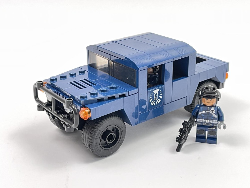 LEGO MOC Hummer H1 / Humvee by iron_foot | Rebrickable - Build with LEGO