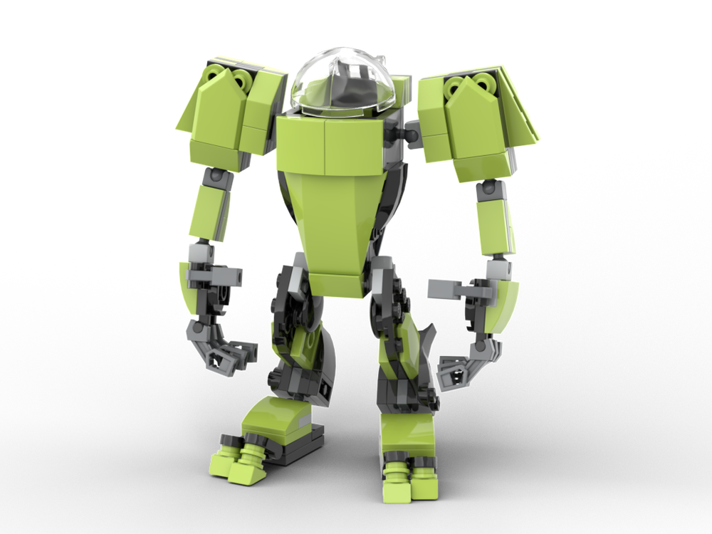 MechSuit MOC 20957 Creator Compatible With LEGO 31058 Designed By LegoOri  With 160 Pieces - MOC Brick Land