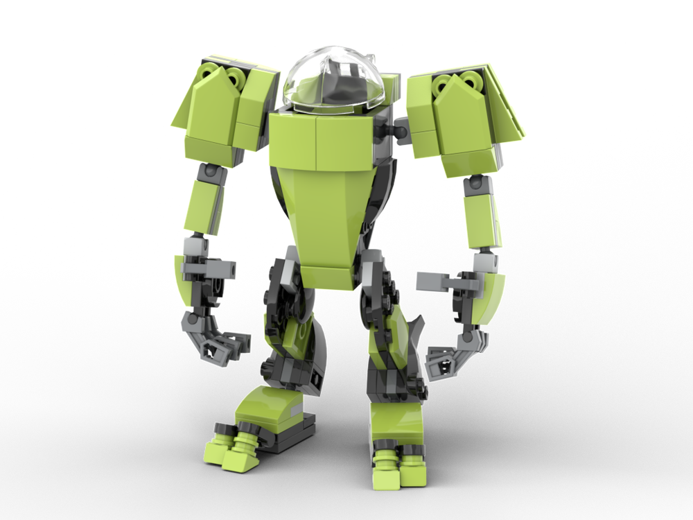 LEGO MOC Mech MH-M-2 by graeymaelkyn | Rebrickable - Build with LEGO