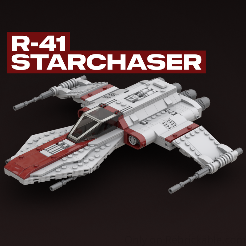 LEGO MOC-145560 R-41 Starchaser by scruffybrickherder | Rebrickable ...