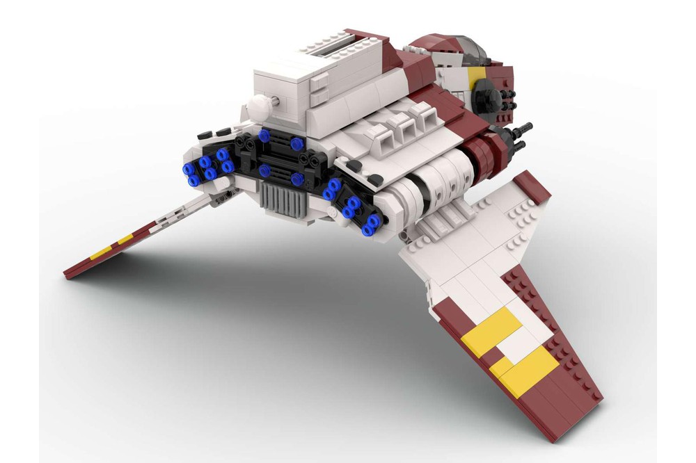 LEGO MOC Nu-class Attack Shuttle by LeslieLee | Rebrickable - Build ...