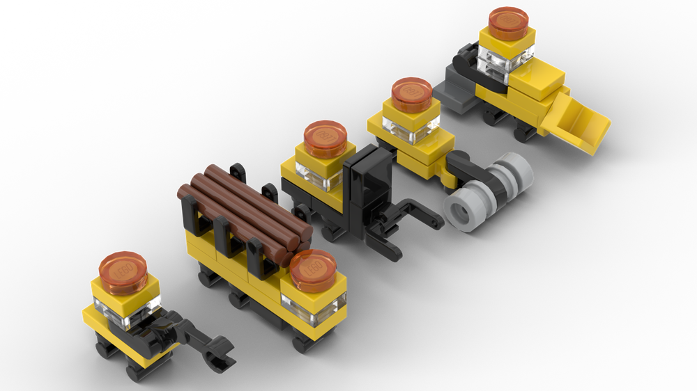 Lego Moc Nanoscale Construction Vehicle Part2 By Glorfinkel