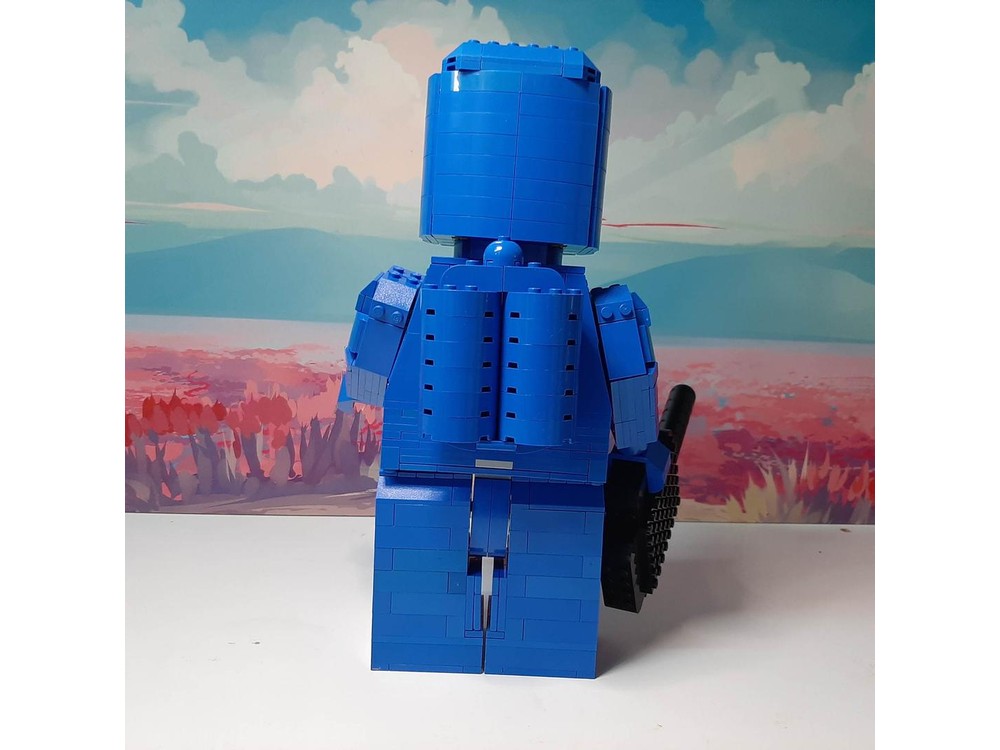 LEGO MOC Maxifigure Spaceman Classic by kementari | Rebrickable - Build ...