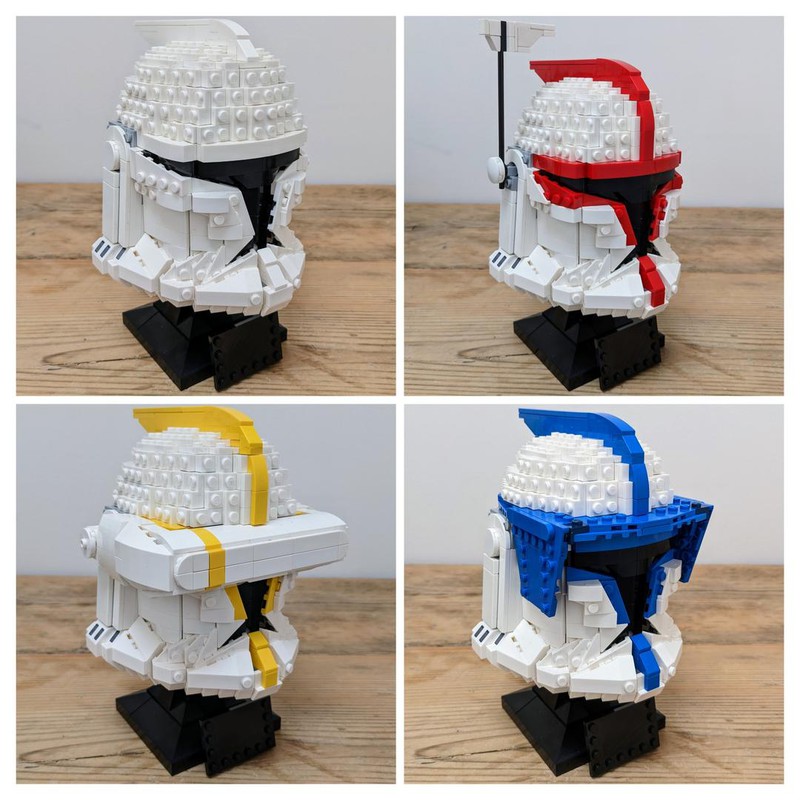 Instructions for Custom LEGO Star Wars Phase 1 Clone Trooper – B3