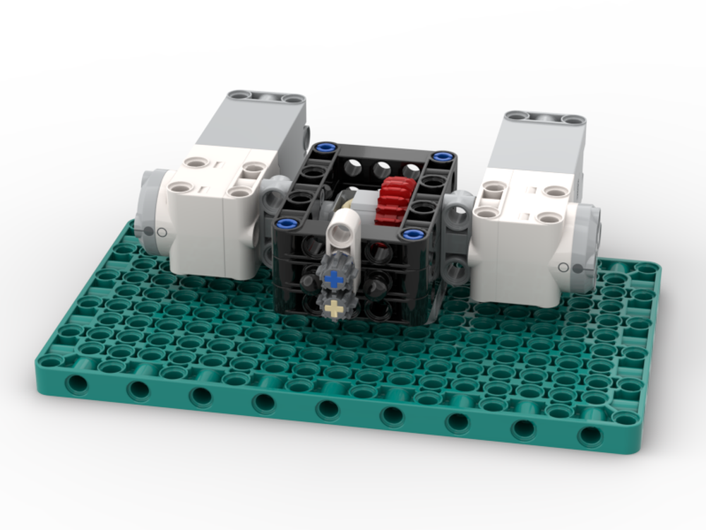 LEGO MOC Motor Speed Tester by BD Technic | Rebrickable - Build with LEGO