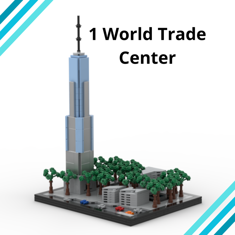 world trade center lego