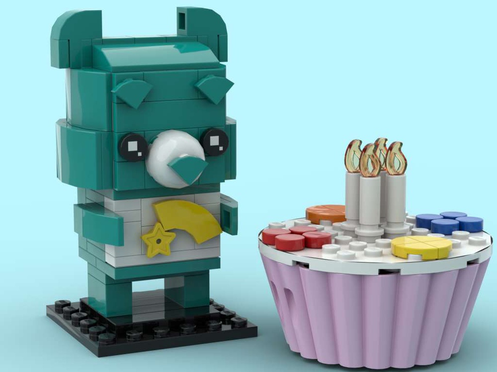 LEGO MOC Wish Bear (Carebear Collection) by Puremadness