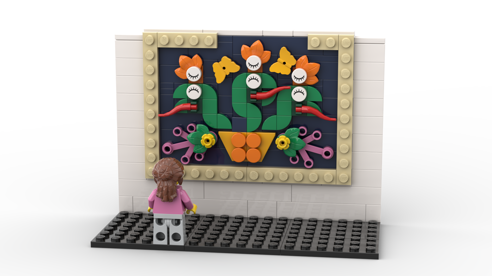 LEGO MOC Flower vase by cecivier