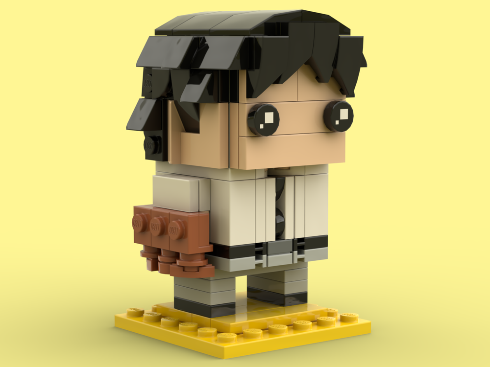 LEGO MOC146116 Kanzaki & Sugino Assassination Classroom BrickHeadz