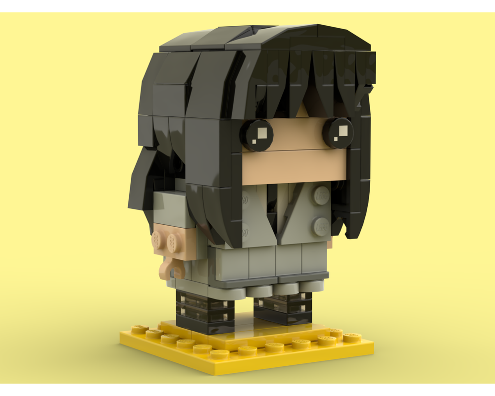 LEGO MOC Kanzaki & Sugino - Assassination Classroom BrickHeadz by  AnimeBricks4 | Rebrickable - Build with LEGO