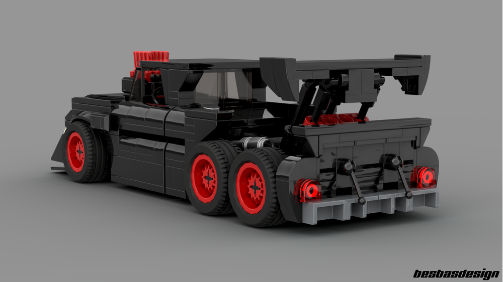 LEGO MOC C10 Slayer (six-wheeled 1965 Chevrolet C10) by besbasdesign ...