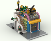 LEGO MOC Mini Modular 21310 Old Fishing Store by christromans