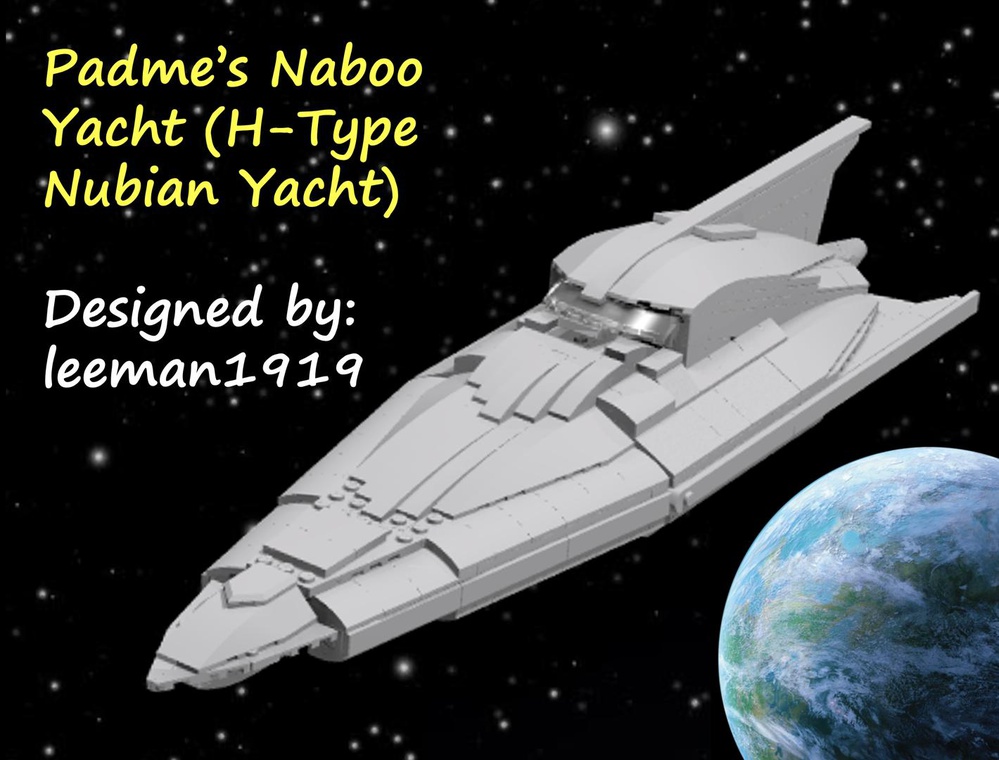 lego star wars yacht nubian