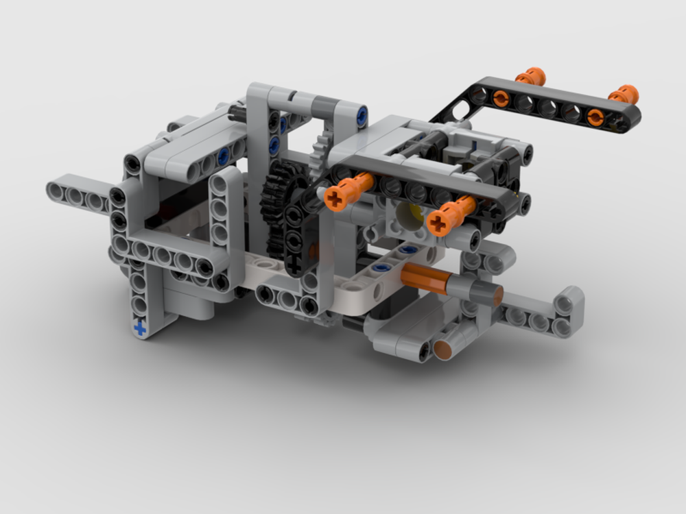 LEGO MOC Ford f-150 raptor b-model engine and transmission by bloooop ...
