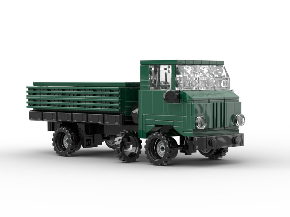 LEGO MOC Gaz 66 Truck by HaydenLego | Rebrickable - Build with LEGO