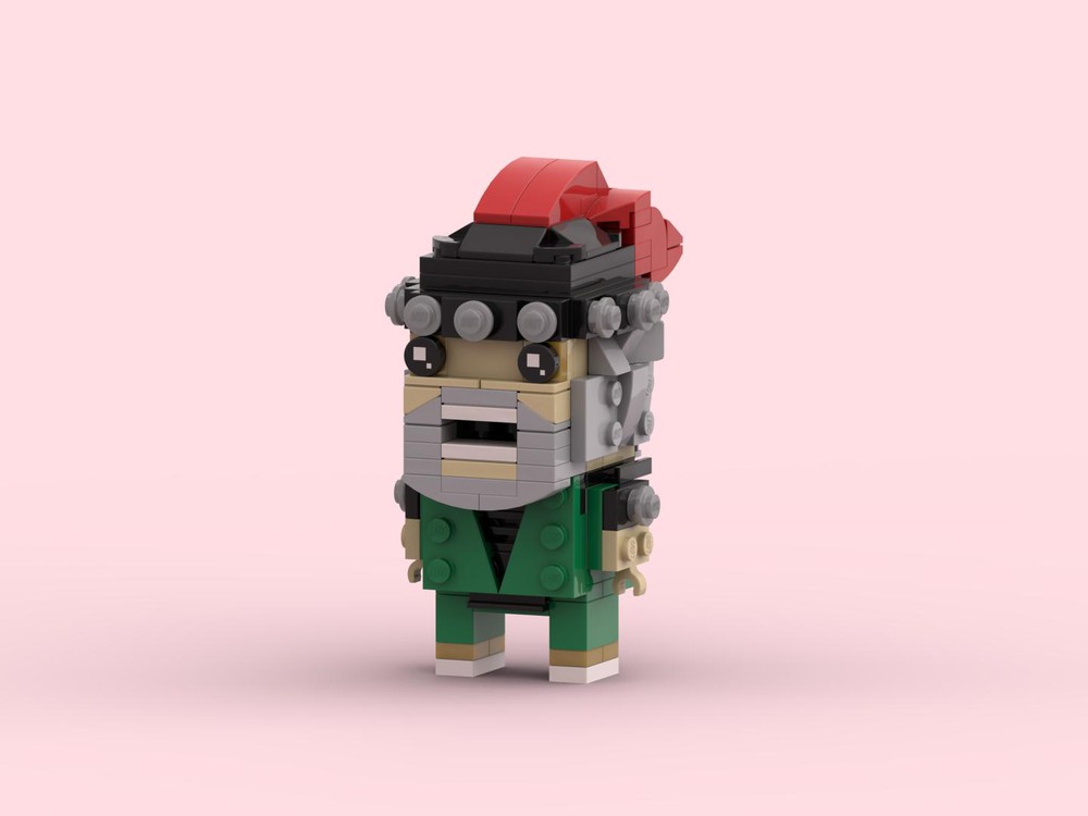 LEGO MOC Jack Bowser Black Peaches BrickHeadz by TheBricketeer