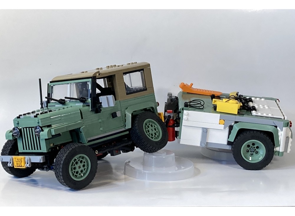 LEGO MOC 10317 Land Wrangler with Trailer by BAM Mocs | Rebrickable ...