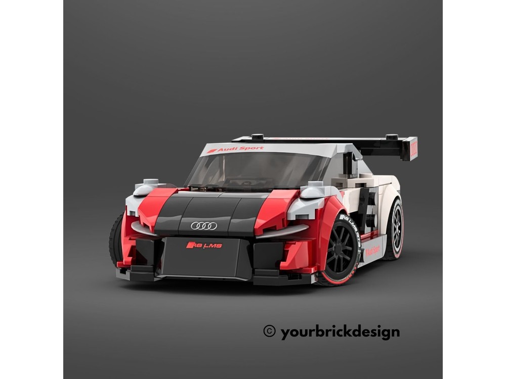 LEGO MOC-146705 Audi R8 LMS GT3 by yourbrickdesign | Rebrickable