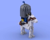 Classic Knight Falcon & Horse