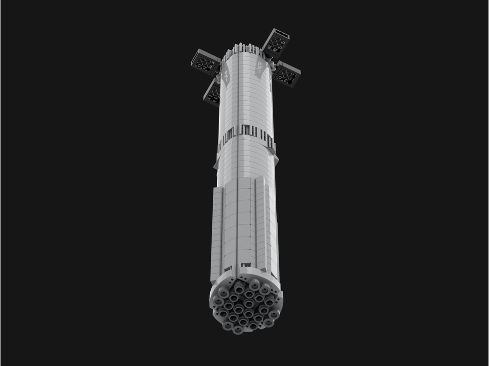 LEGO MOC-146735 SpaceX Starship & Super Heavy by Taters