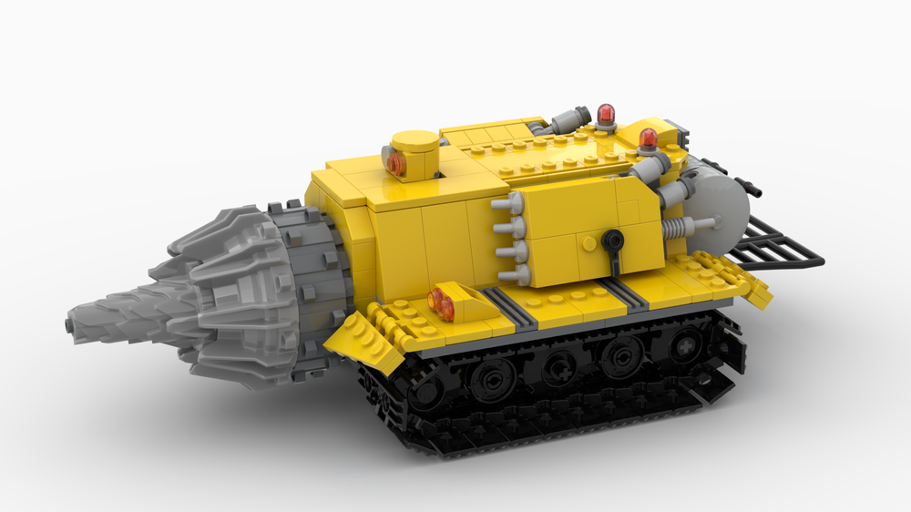 LEGO MOC Doretta the Drilldozer by Tiishen Rebrickable Build with LEGO