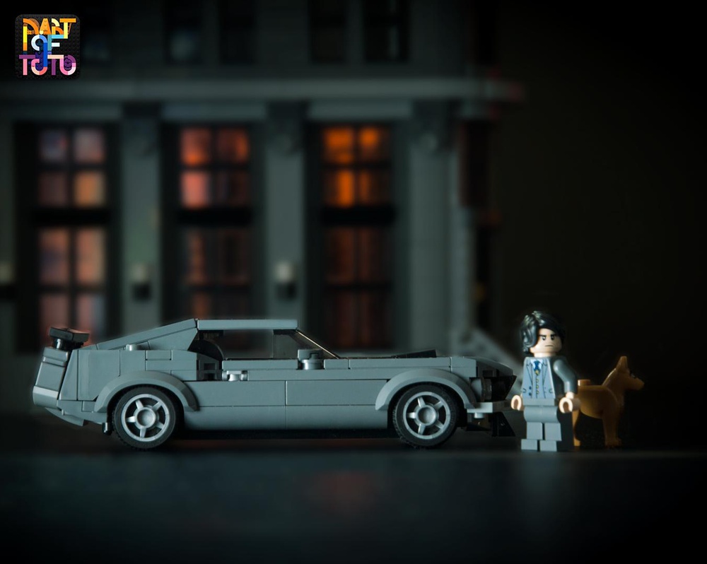 Lego Moc John Wick'S 1969 Ford Mustang Mach 1 (Or Boss 429?) By Part Of  Toto | Rebrickable - Build With Lego