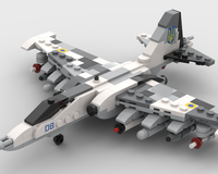 LEGO MOC 1:72 Scale Su-25 Frogfoot (UAF) by HandSolo99
