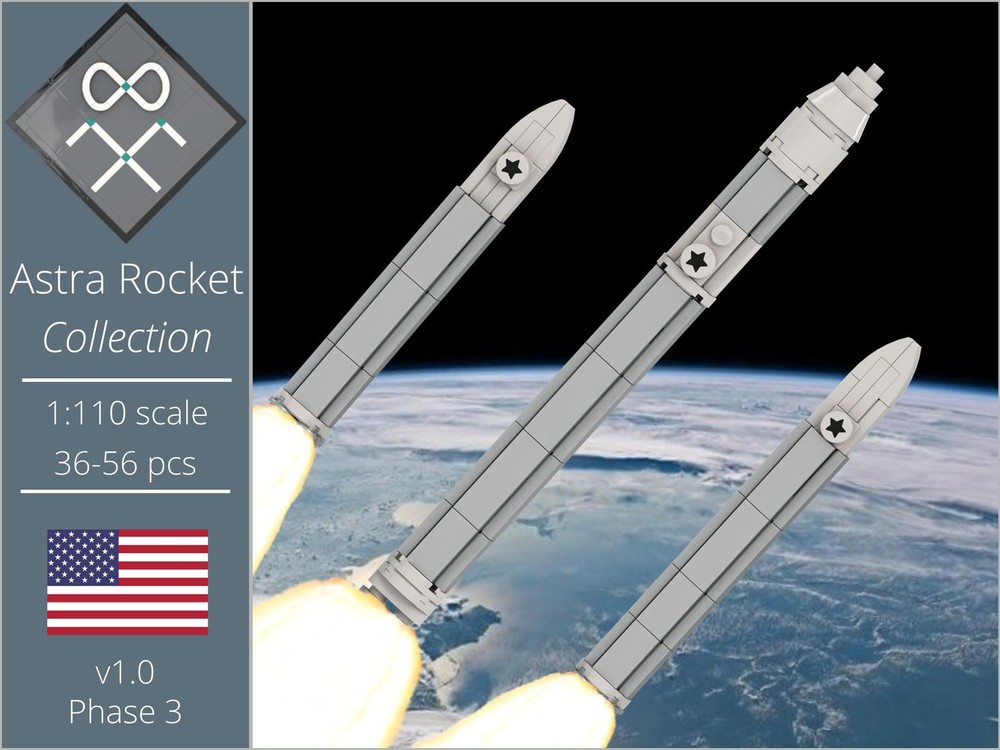 LEGO MOC 1110 Astra Rockets by Foggy0utri Design Bureau Rebrickable