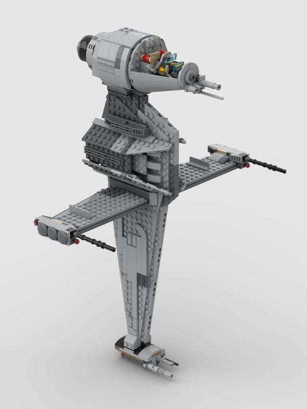 LEGO MOC B-Wing UCS style Alternate build of Millenium 75257 by