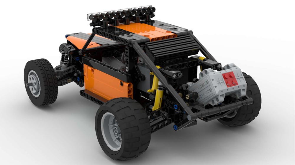 LEGO MOC Buggy with dampers (pneumatic cylinders) by Stinkwell_exhaust ...