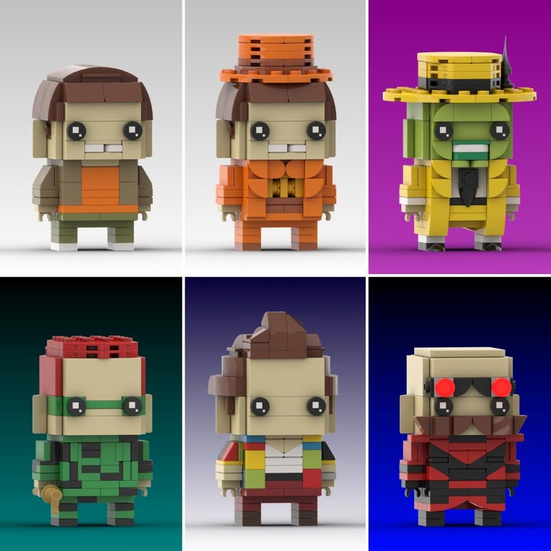 LEGO MOC Jim Carrey Tribute Collection by DrBrickheadz | Rebrickable ...