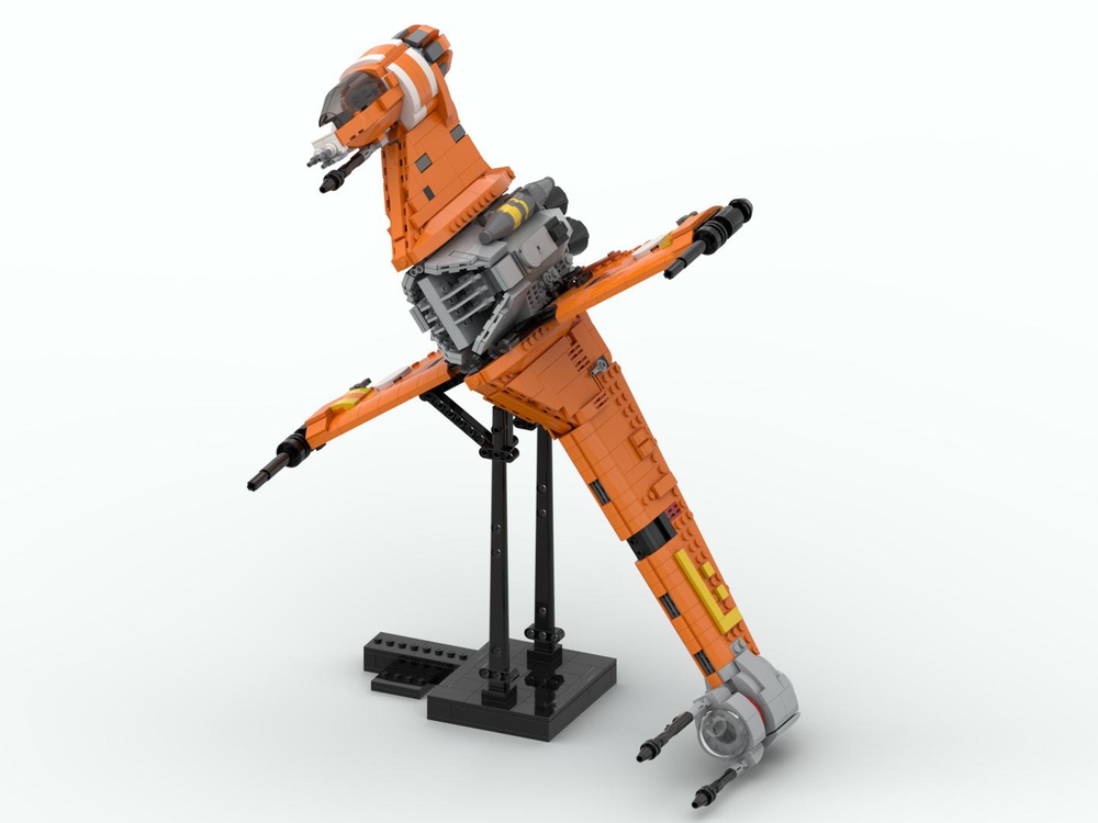 LEGO MOC Rebels Prototype B-Wing by | Rebrickable - Build with LEGO
