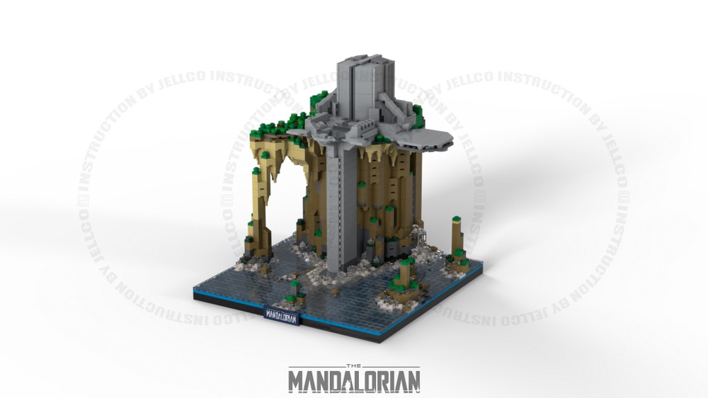 LEGO MOC Micro Diorama : Mandalorian Season 3 Episode 1 : PIRATE