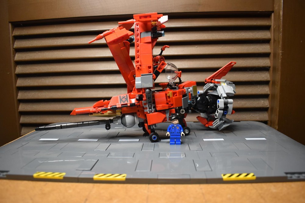 LEGO MOC Cowboy Bebop Sword Fishy 2 by Yolo_X Rebrickable Build