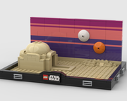 LEGO MOC Tatooine Secret Base by Andymity