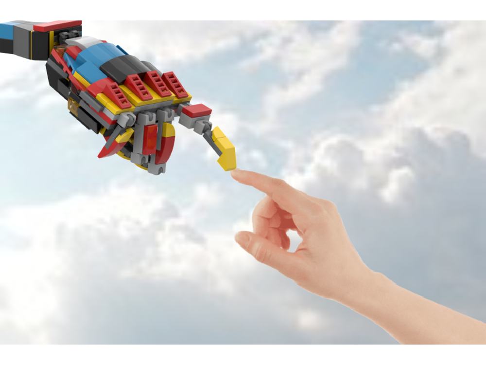 レゴ LEGO MOC 31124 Right Hand by zengogobrick | Rebrickable - Build