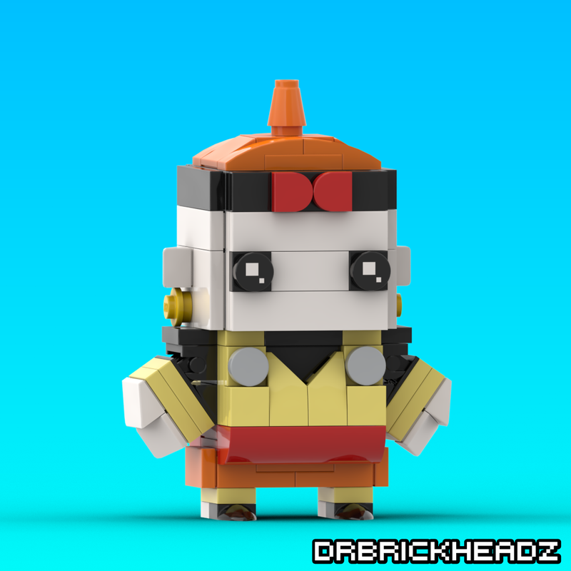 LEGO MOC Goku (Dragon Ball Z) Custom Brickheadz by DrBrickheadz